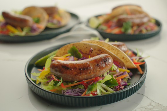 Peppercorn Extra Lean Sausage Tacos